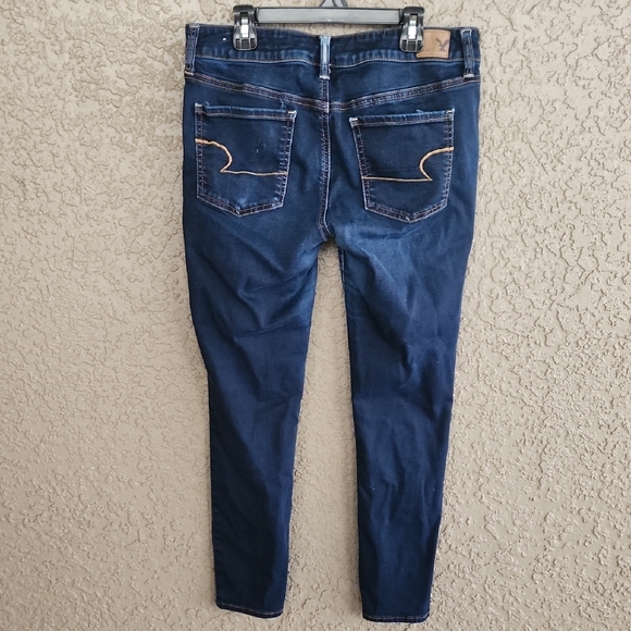 American Eagle Jegging AEO Super Stretch Denim SHORT - Picture 5 of 8